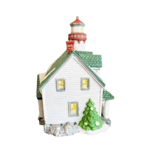 Department 56 New England Village Ornament Craggy Cove Lighthouse Incl Box 98739 - Picture 4 of 11